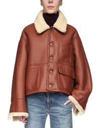Victoria Beckham - Shearling Workwear Jacket