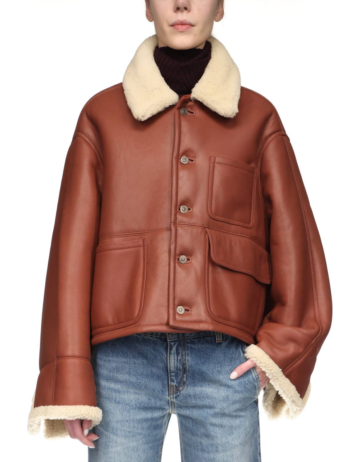 Victoria Beckham - Shearling Workwear Jacket