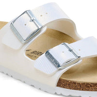 BIRKENSTOCK Women's Arizona Sandal in lizard white - women's sandal - view 4