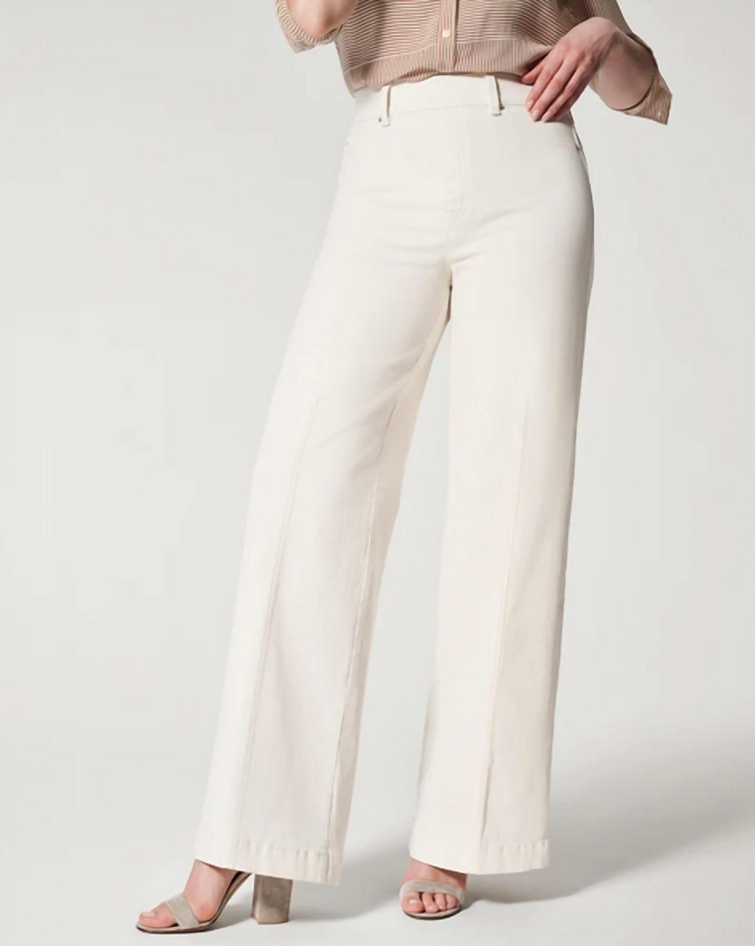 Spanx - Seamed Front Wide Leg Jean