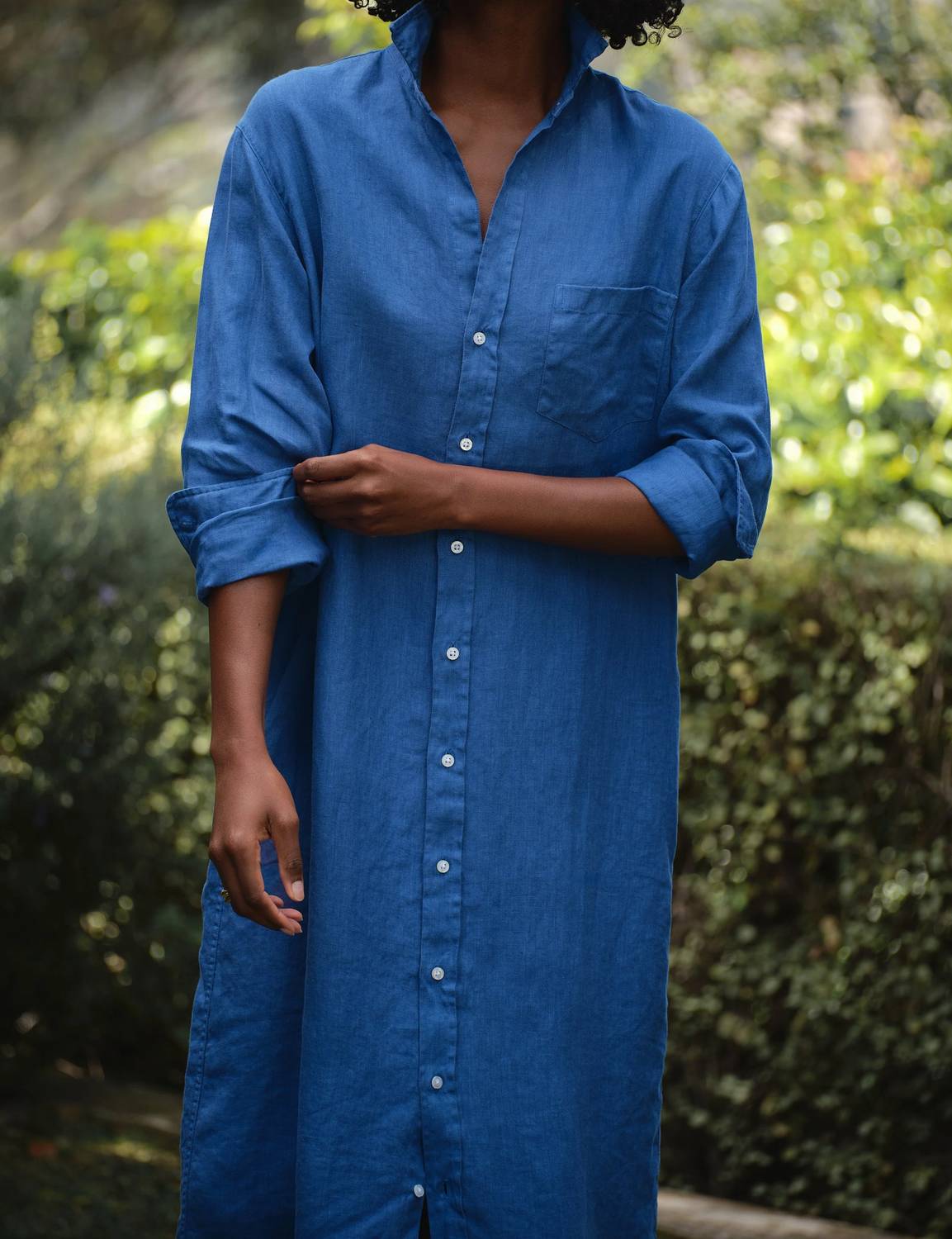 Frank & Eileen - Rory Linen Midi Dress