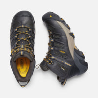 Keen - Men's Lansing Mid Waterproof Steel Toe Shoes