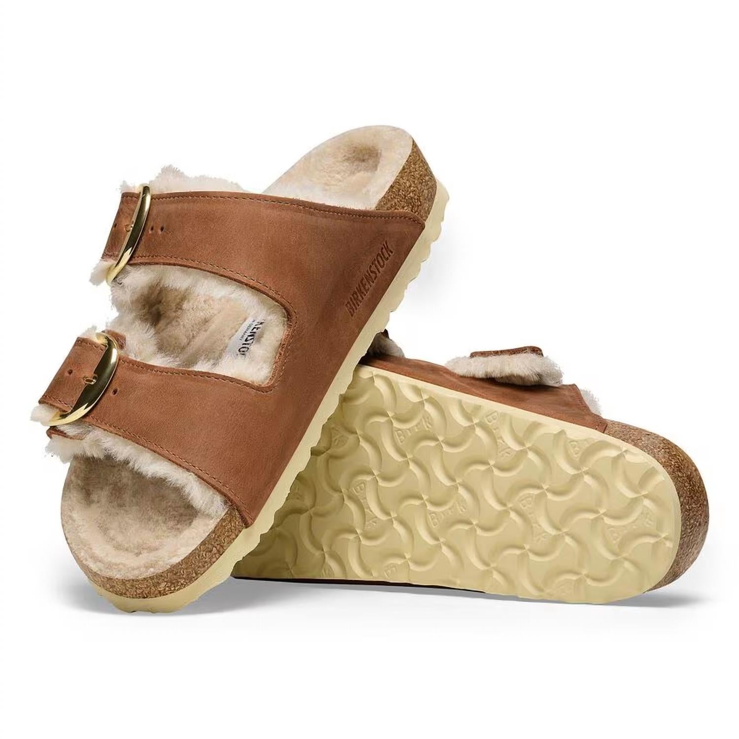Birkenstock - Women's Arizona Shearling Big Buckle Sandal