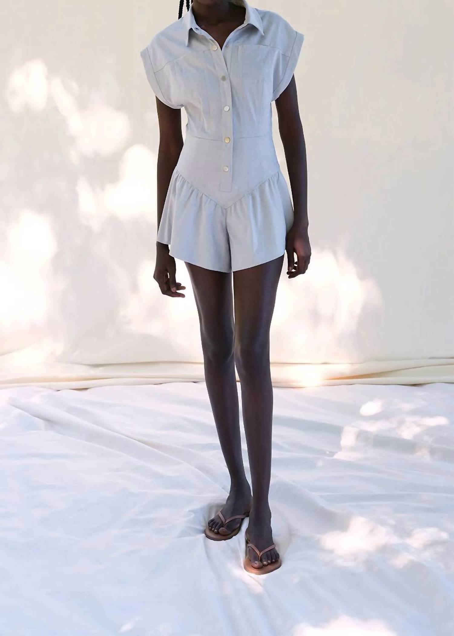 Saylor - Keira Button Front Romper