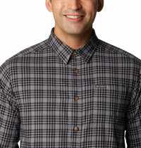 Columbia Vapor Ridge Long Sleeve Shirt Top in grey - men's long sleeve top - alternate view