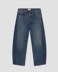 AGOLDE Women's Luna High Rise Pieced Taper Jean in split - women's jeans - view 5
