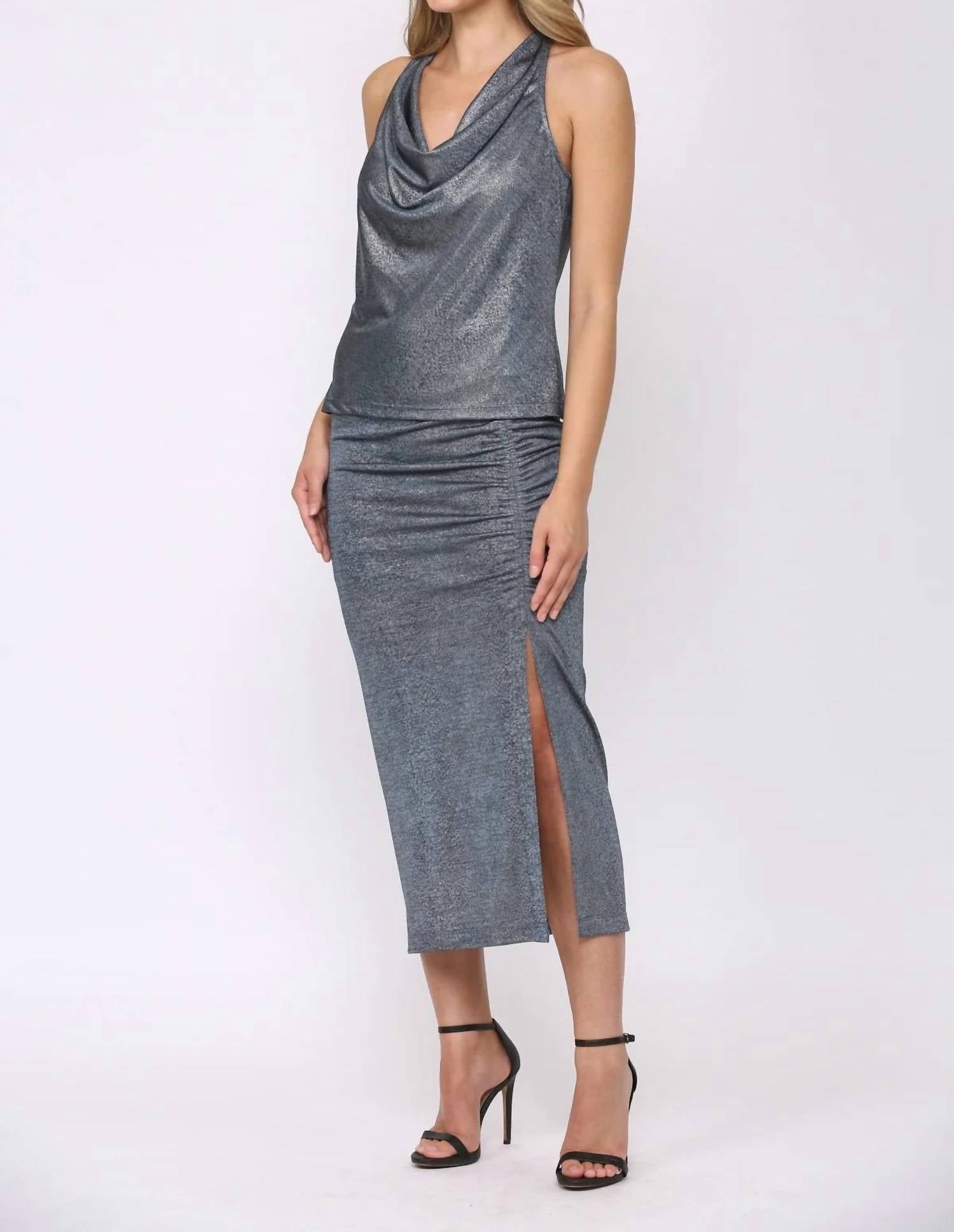 Maven West - Cowl Neck Top