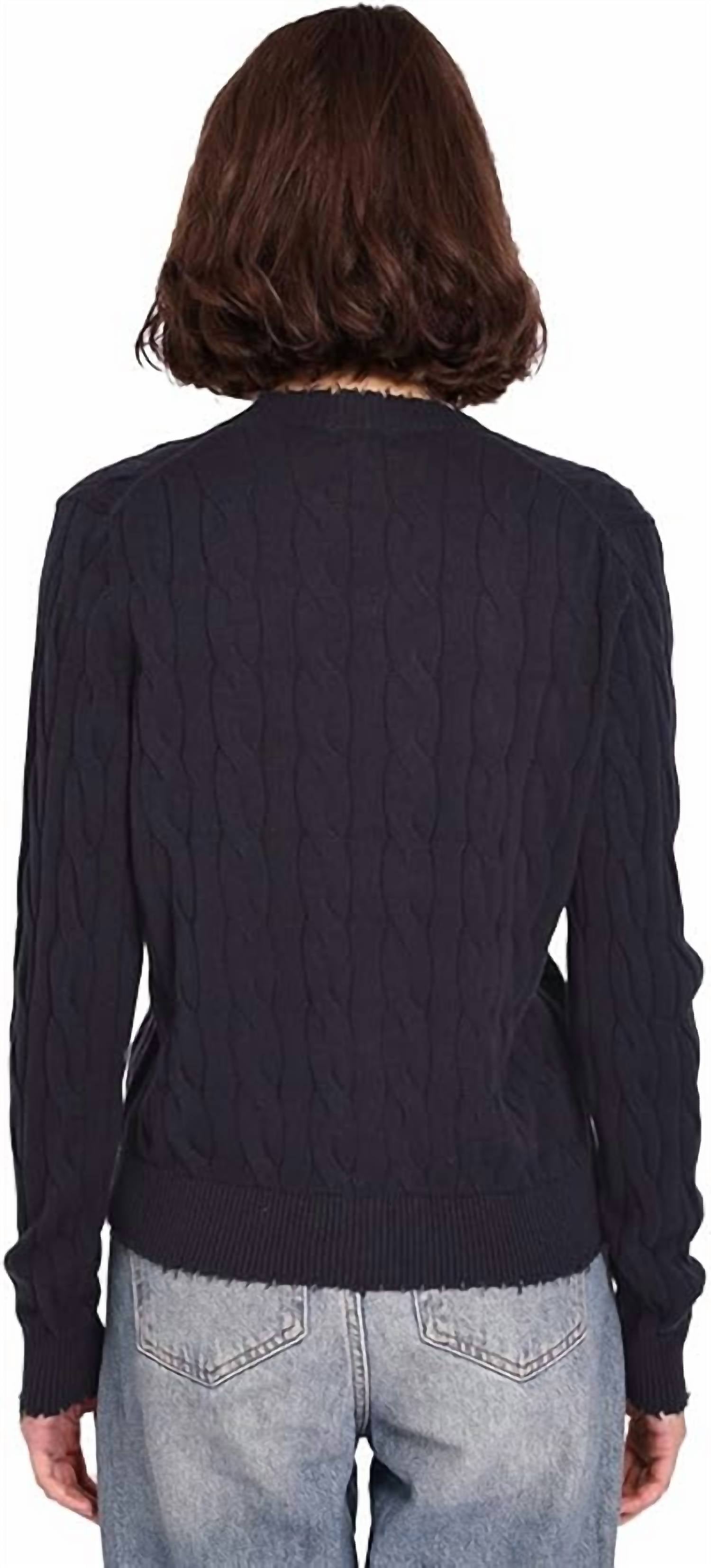 Minnie Rose - Pointelle Cotton Cashmere Cardigan