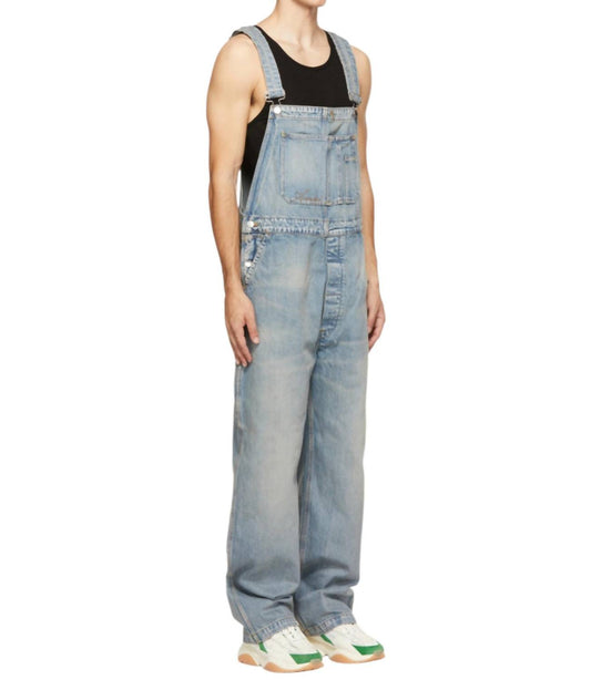 Amiri - Topstitching Denim Overalls