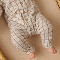 Quincy Mae - Boy's Pocketed Woven Jumpsuit