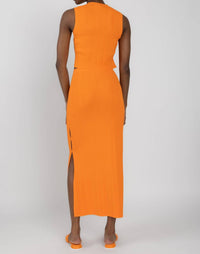 Frame - Mixed Rib Cut Out Skirt