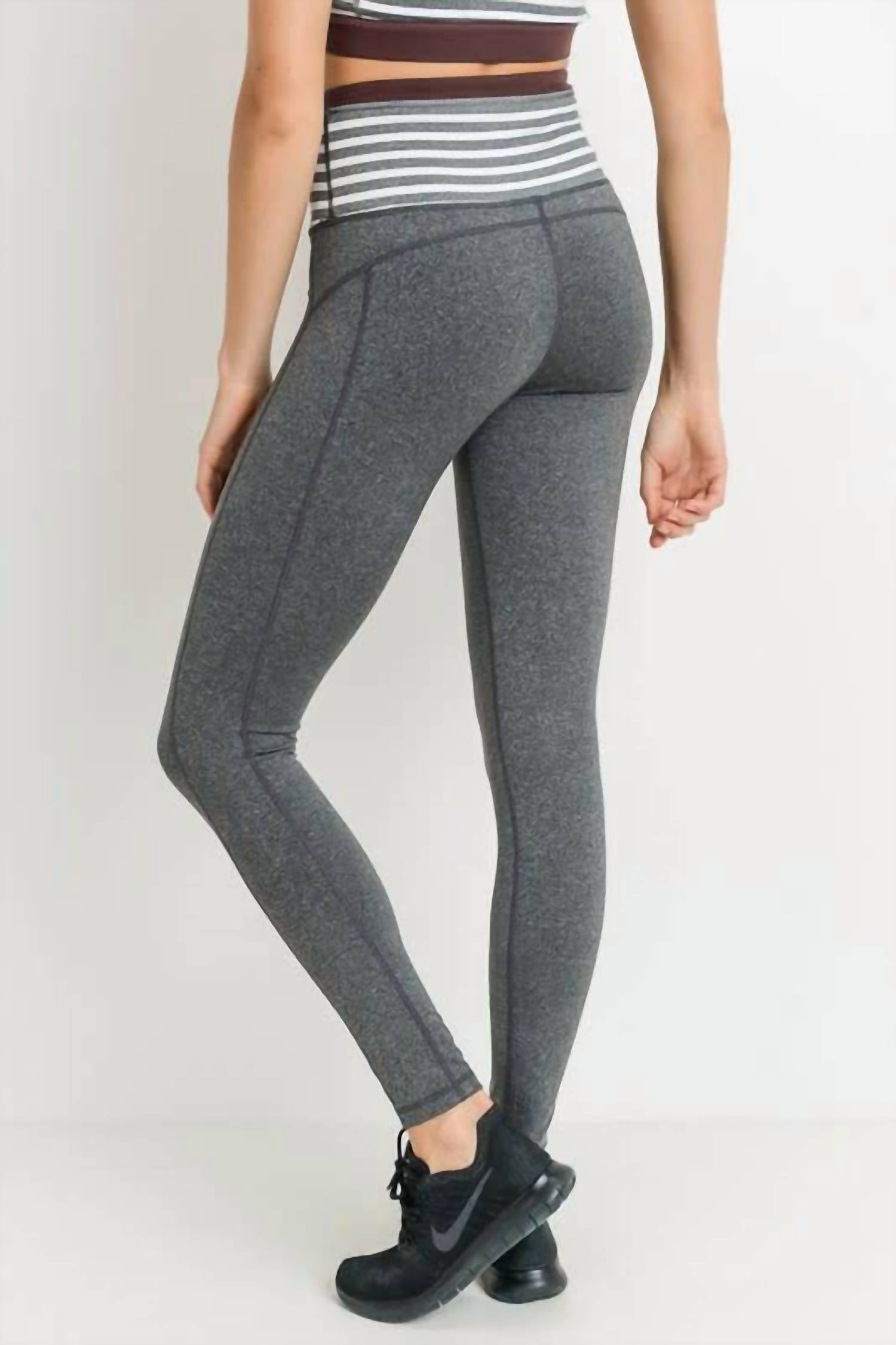 Mono B - Highwaist Stripes Full Legging