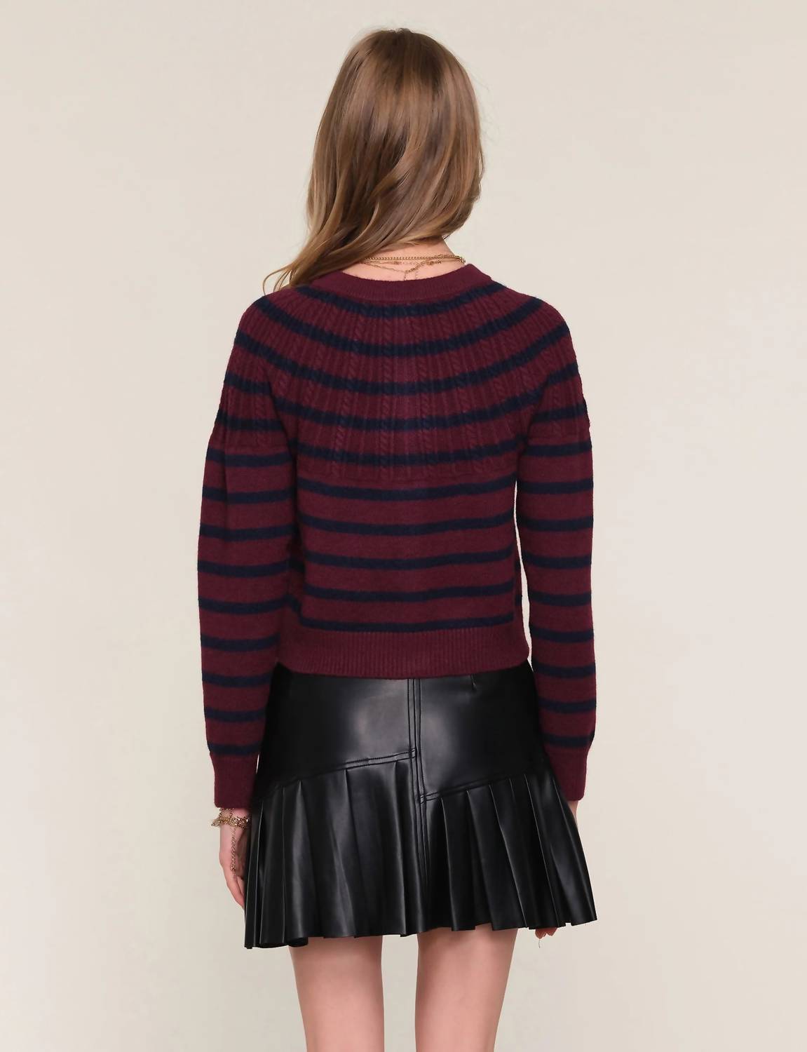 Heartloom - Selene Stripe Knit Cardigan