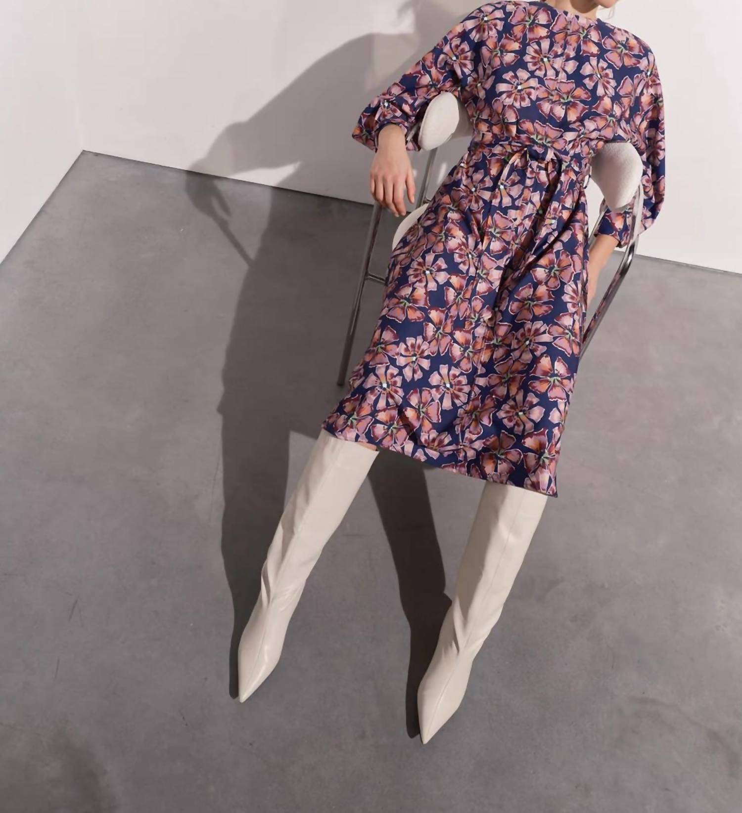 Loom London - Maeve Floral Midi Dress