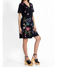 Johnny Was - Button Neck Knit Dress Maureen Plus