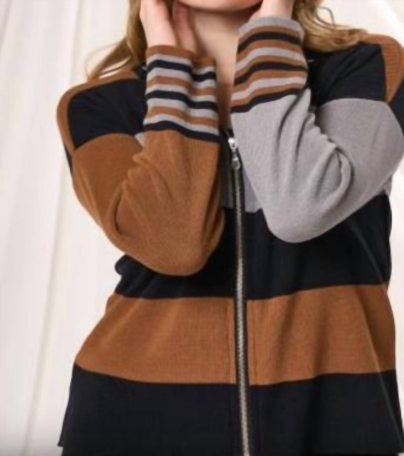 Angel - Zip Front Sweater Jacket