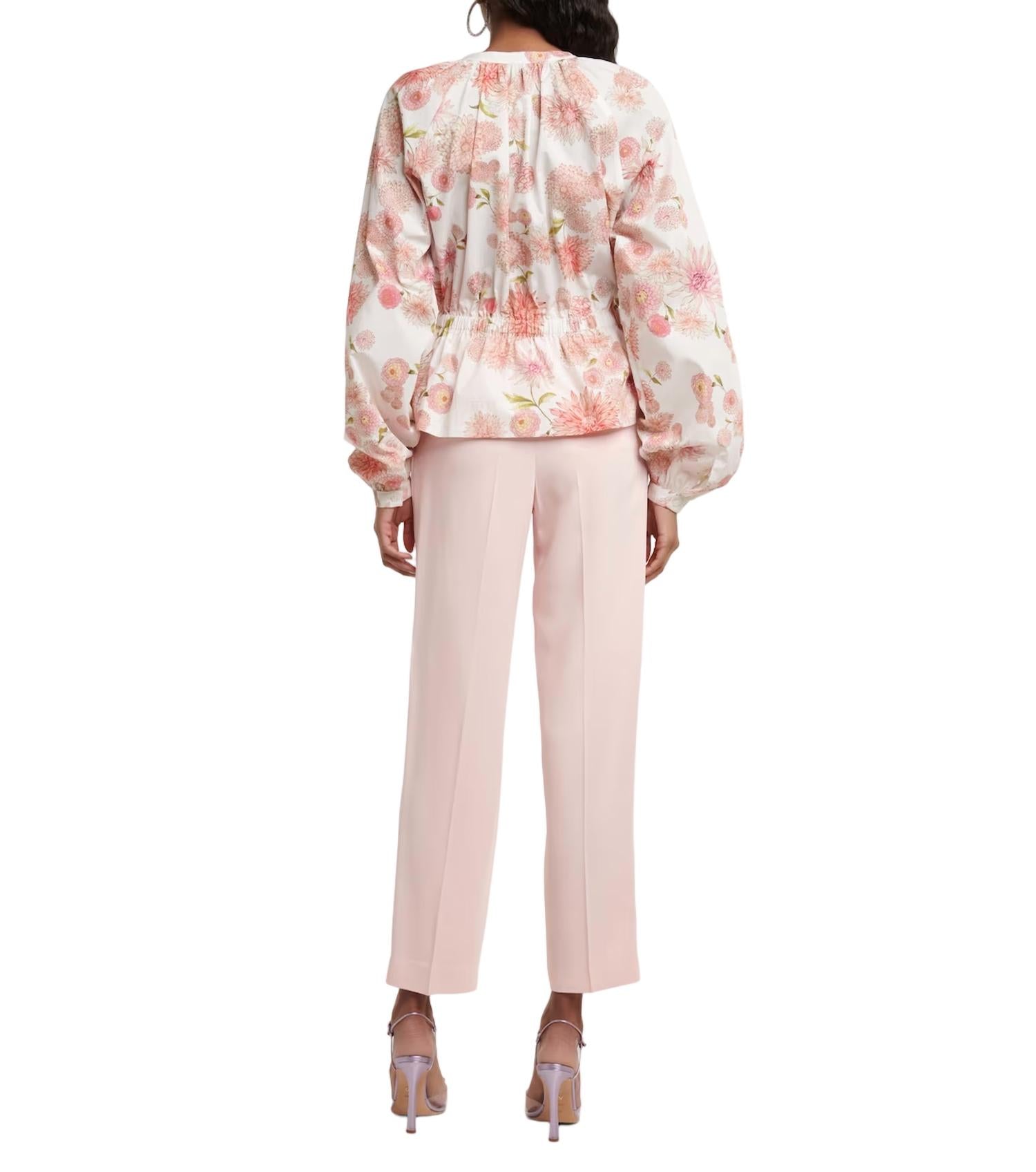 Giambattista Valli - Women's Dahlia Poplin Waist Tie Blouse