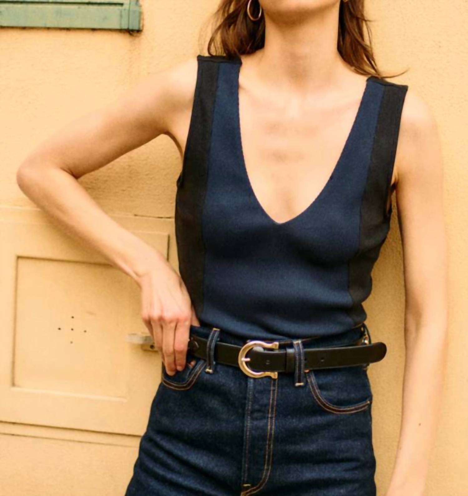Nation Ltd - Reese V-neck Tank Top