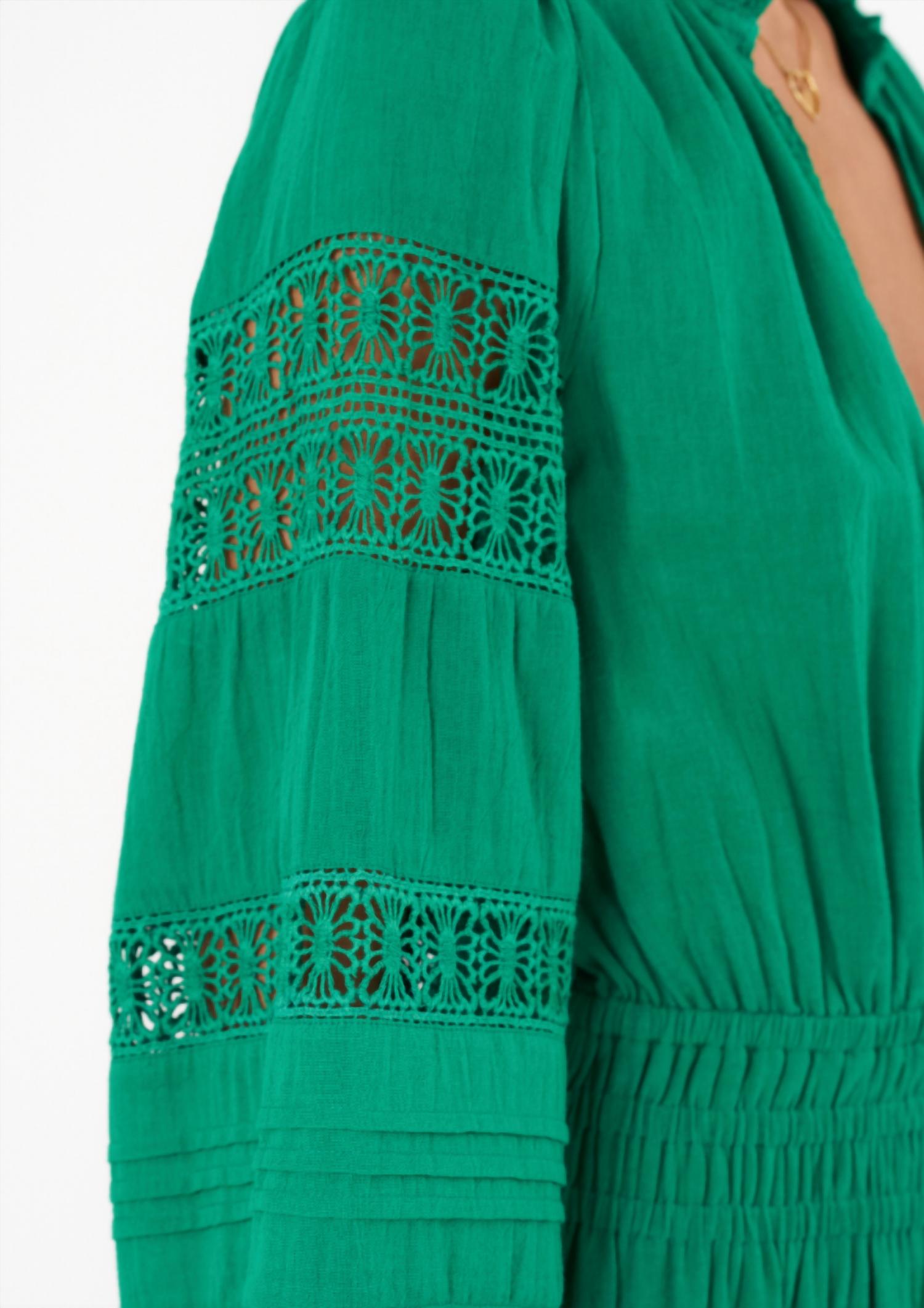 M.A.B.E. - Loretta V-neck Midi Dress