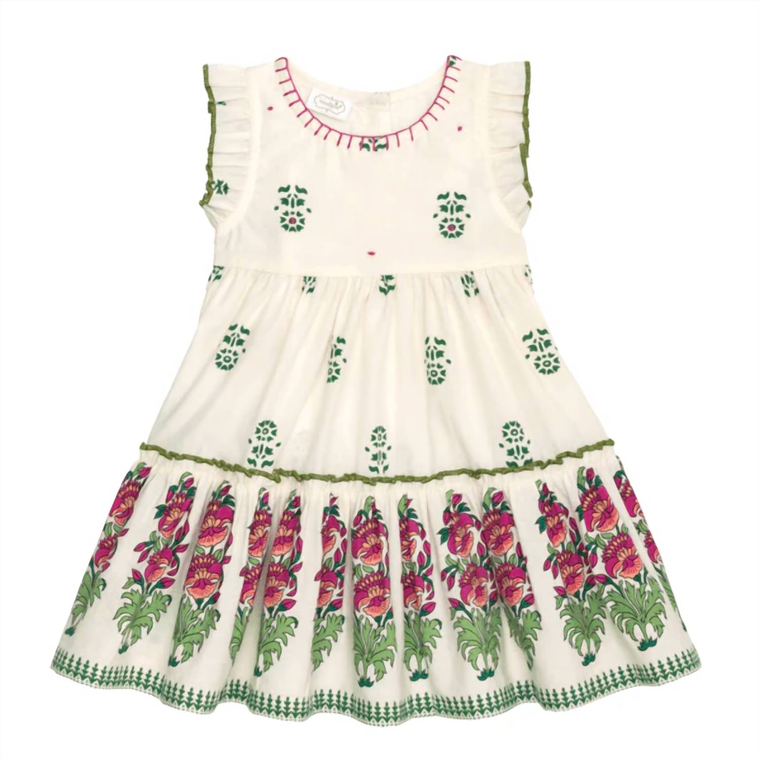 Mudpie - Block Print Dress