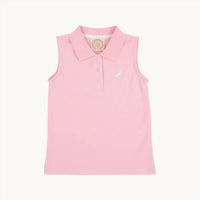 The Beaufort Bonnet Company - Girls' Sleeveless Anna Price Polo