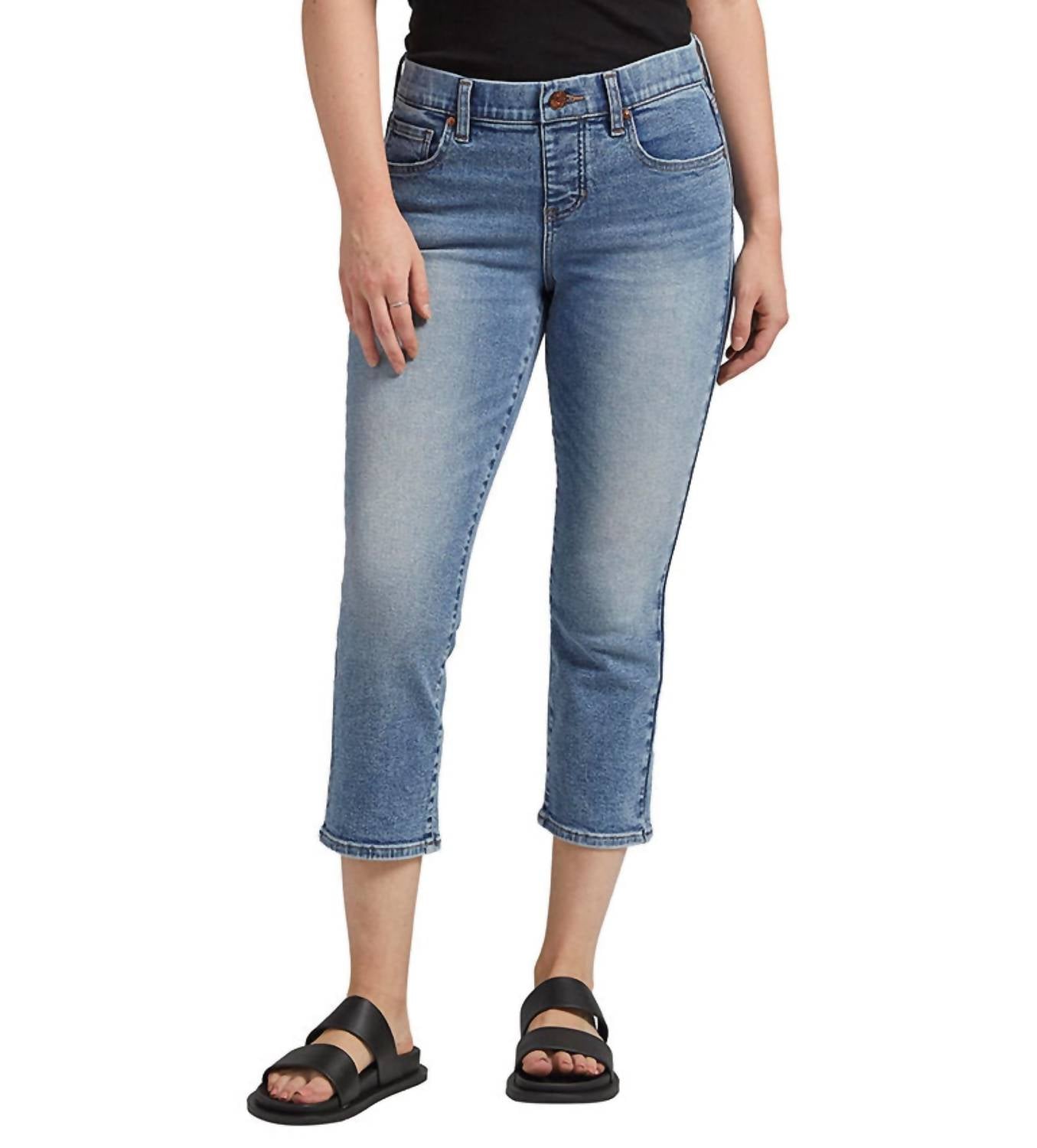 Maya Mid Rise Capri Jean