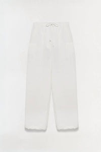 SIMKHAI Lennox Pant in white - women's pants - view 6
