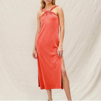 Sundry - Keyhole Midi Dress