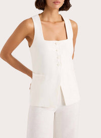 Faithfull The Brand - Jackie Linen Vest