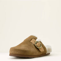 ARIAT Women's Country Sherpa Mule in ranch brown suede - women's shoe - view 7