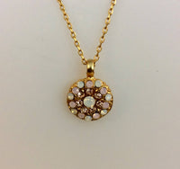 Crystal House - Women's Angel At Your Heart Opal Crystal Pendant