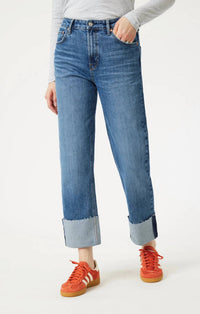 Mavi - Savannah Cuffed Straight Leg Jeans