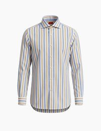 Isaia - Men's Striped Dress Shirt