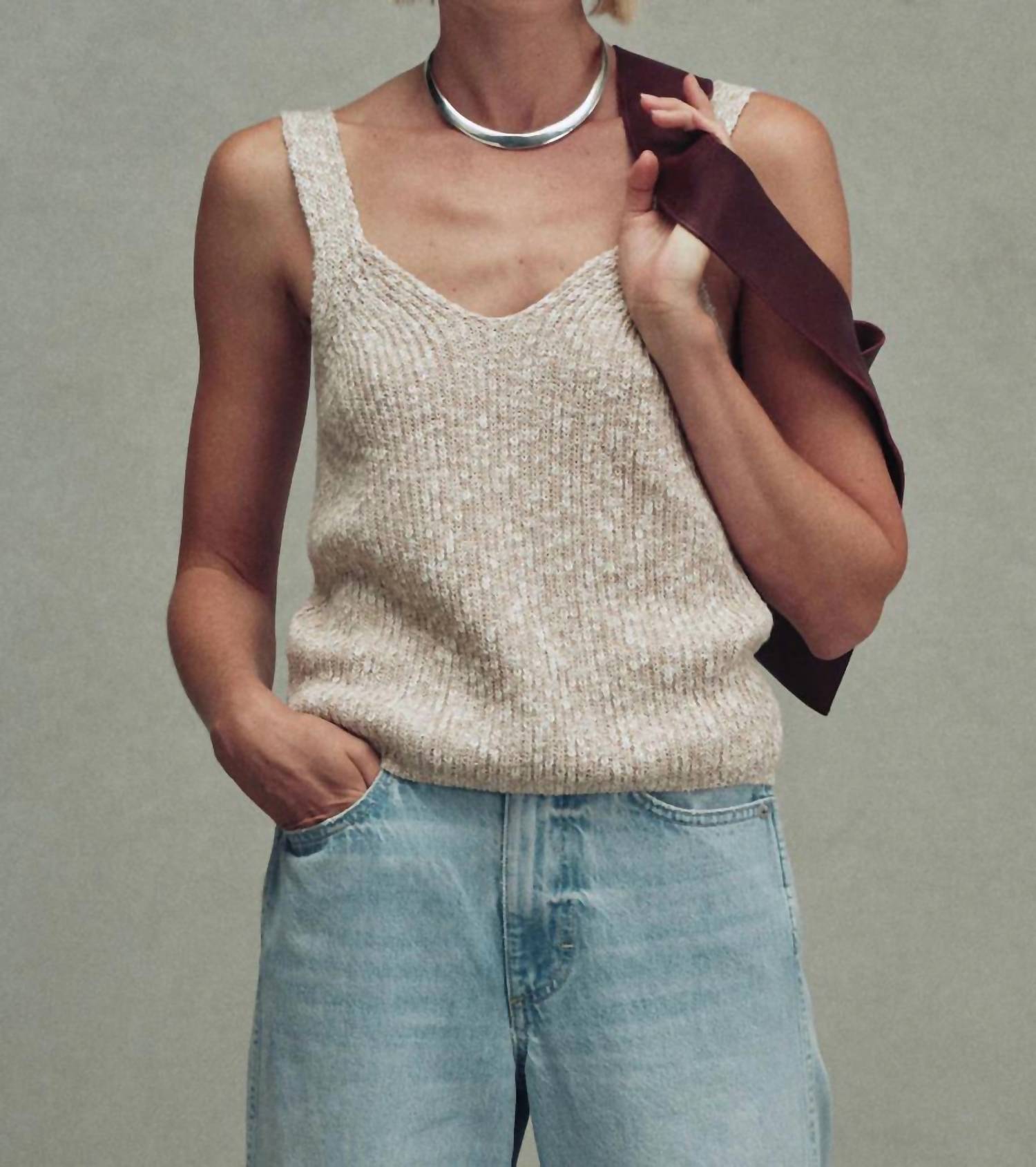Amo - Romy Sleeveless Sweater