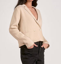 Elan - Sweater Jacket With Lapel