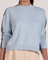Elan - Colorblock Sweater Top