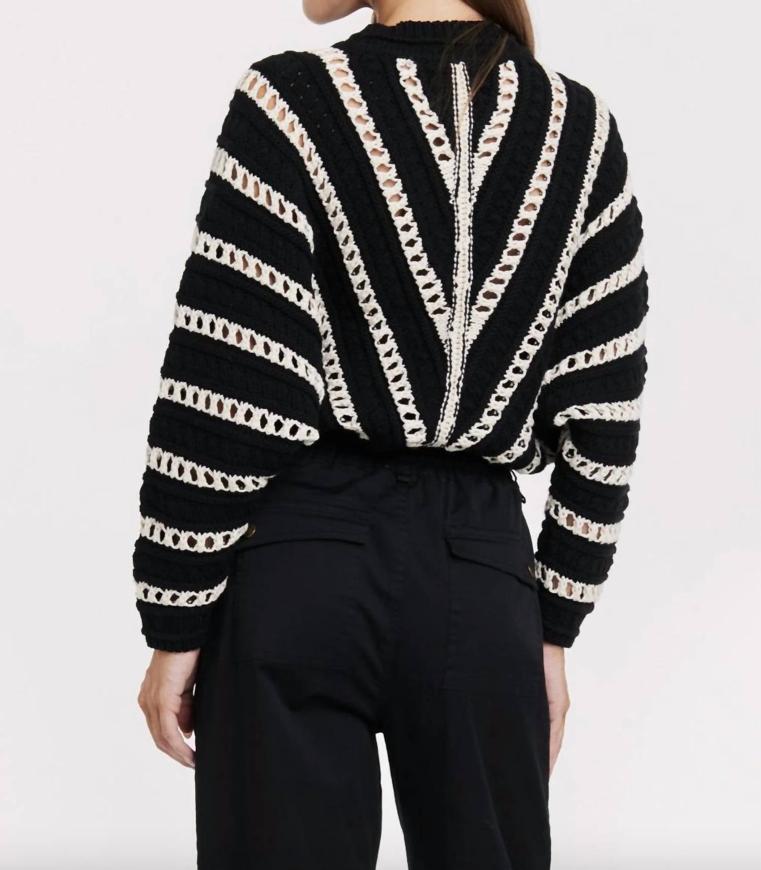 Another Love - Havana Dolman Sleeve Crochet Sweater