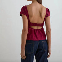 Motel Rocks - Uliva Cap Sleeve Corset Top