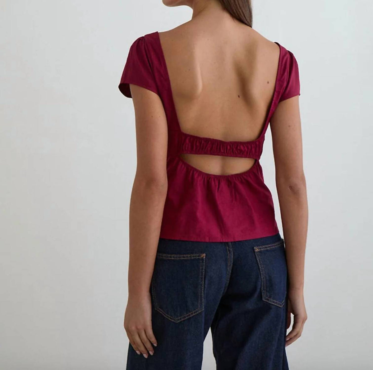 Motel Rocks - Uliva Cap Sleeve Corset Top
