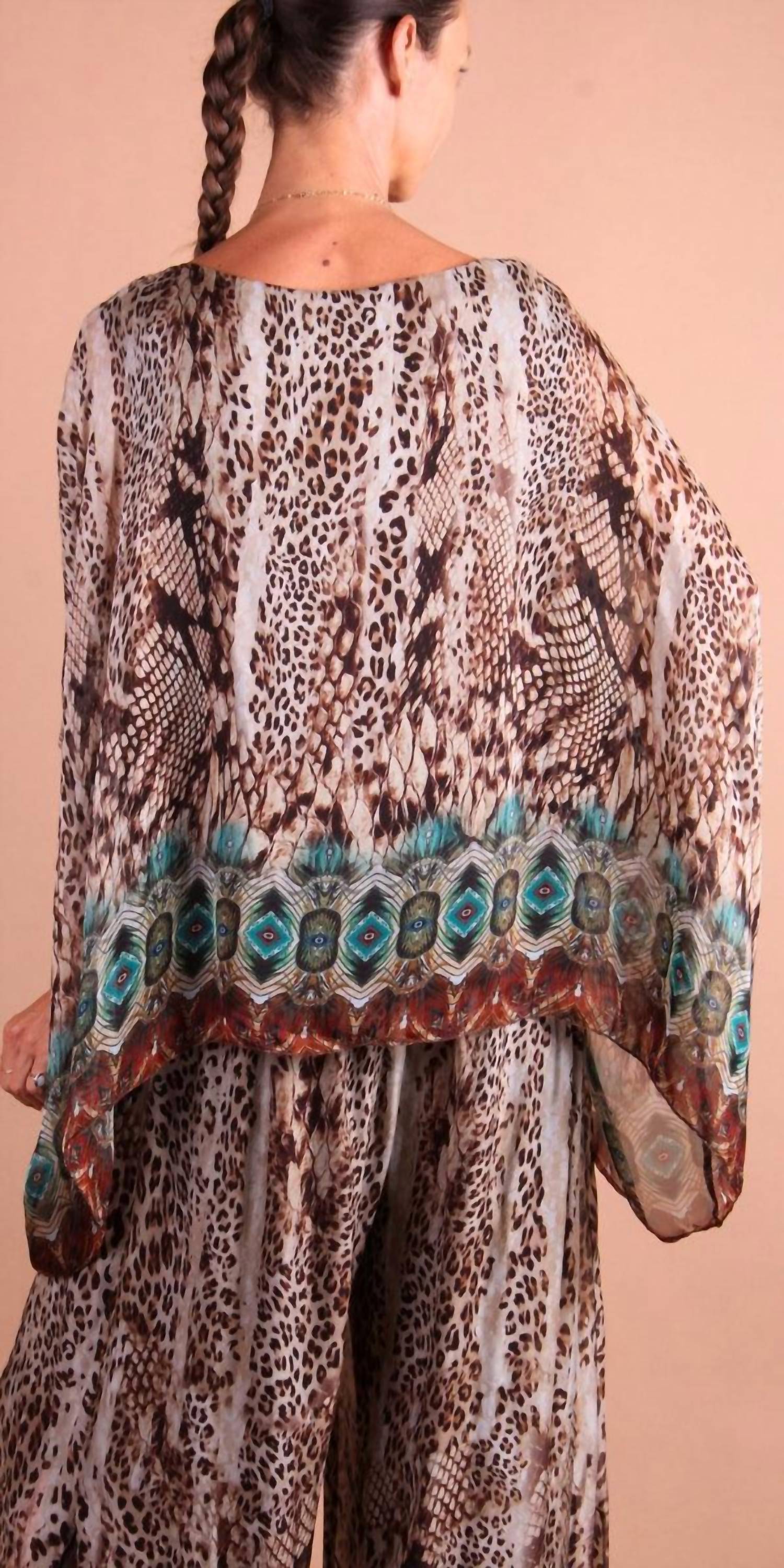 Gigi Moda - Seta Boho Print Kaftan