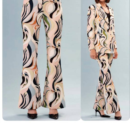 Insight - Pucci Print Flare Pant