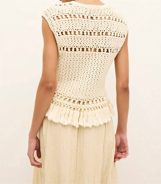 Marie Oliver - Mira Crochet Top