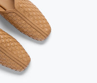 Freda Salvador - Women's Saanvi Woven Leather Slide