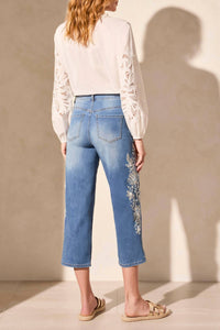 Tribal - Audrey Girlfriend Crop Jeans