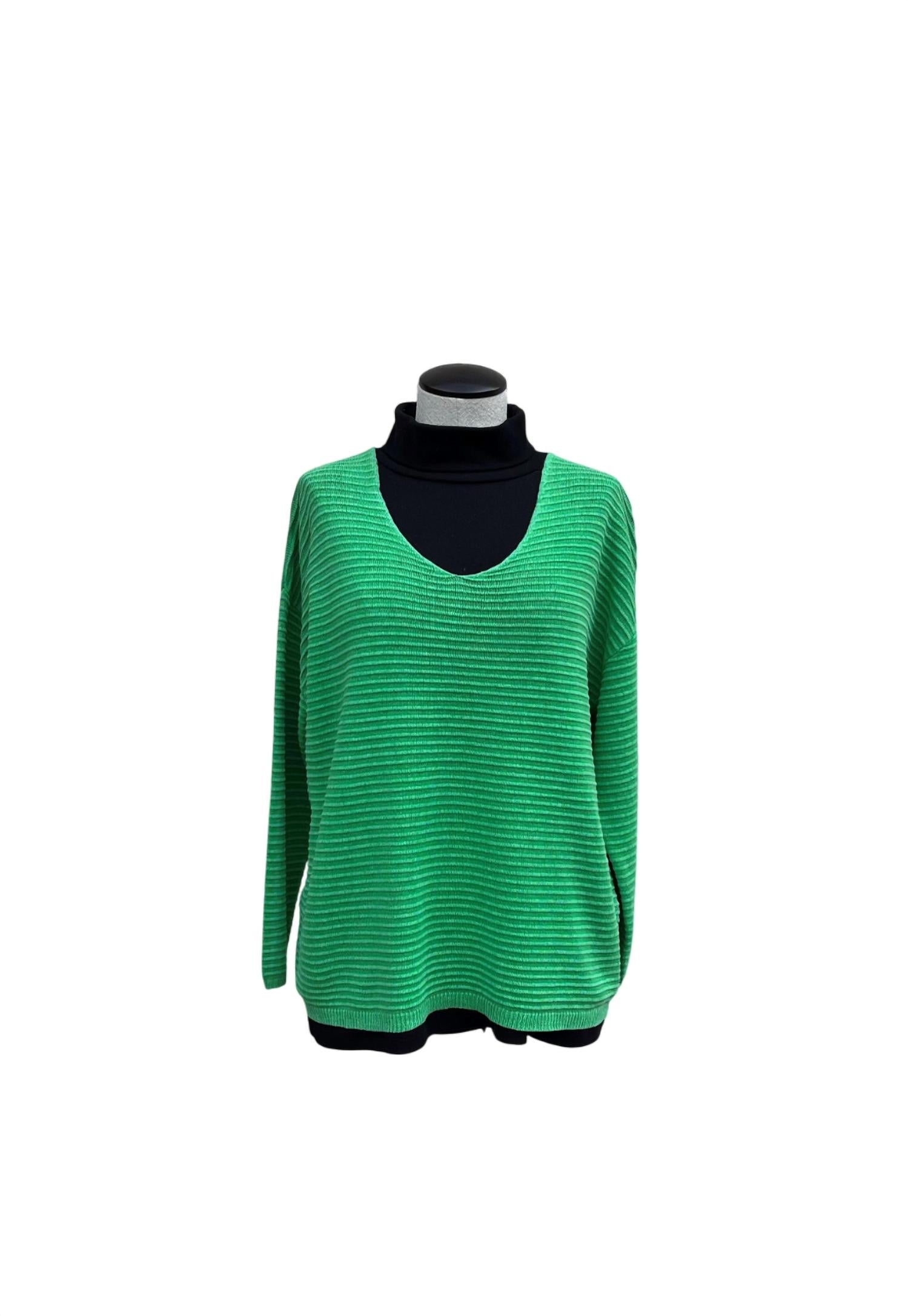 Pbj Blues - Women's Horizontal Rib V-neck Pull Over