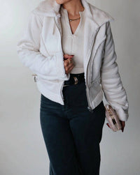 Hyfve - Xenna Suede & Sherpa Jacket