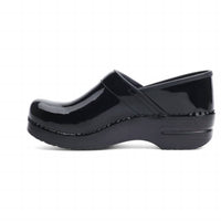 dansko WOMEN'S PROFESSIONAL CLOG in black patent - women's shoe