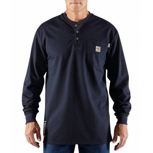 Carhartt - Flame Resistant Force Long Sleeve Henley Shirt - Tall