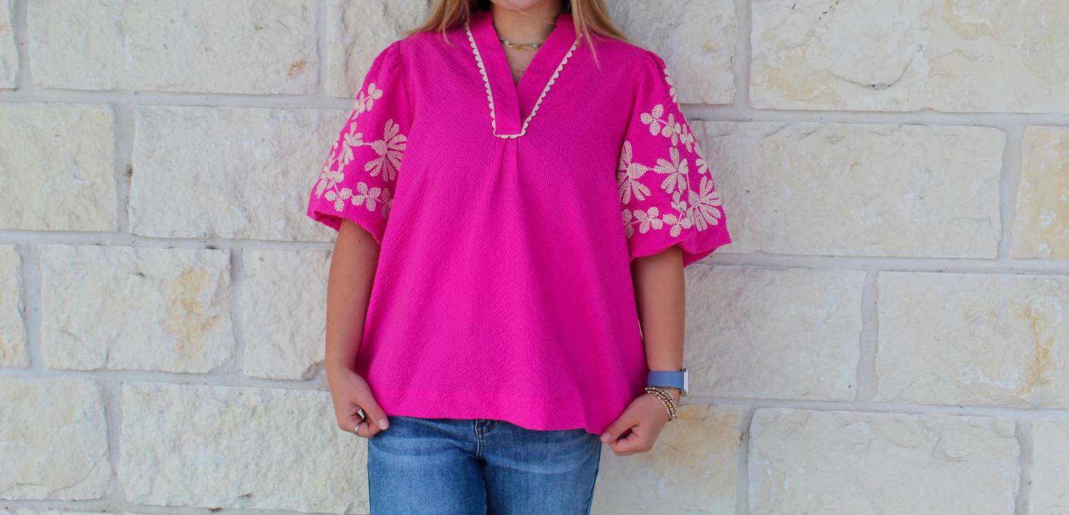 Umgee - Short Sleeve Top
