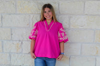 Umgee - Short Sleeve Top